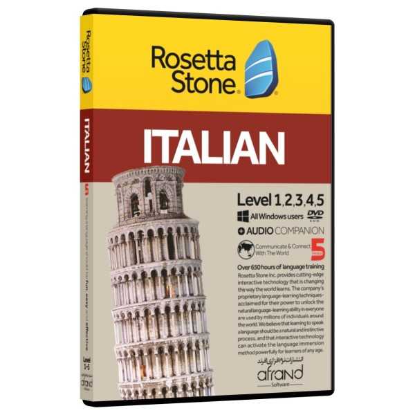 خودآموز زبان ایتالیایی Rosetta Stone Italian