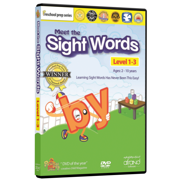 آموزش کلمات متداول به کودکان Meet the Sight Words Level 1-3