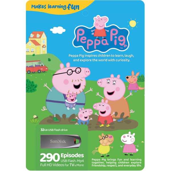 فلش مموری پپا پیگ 290 قسمتی
